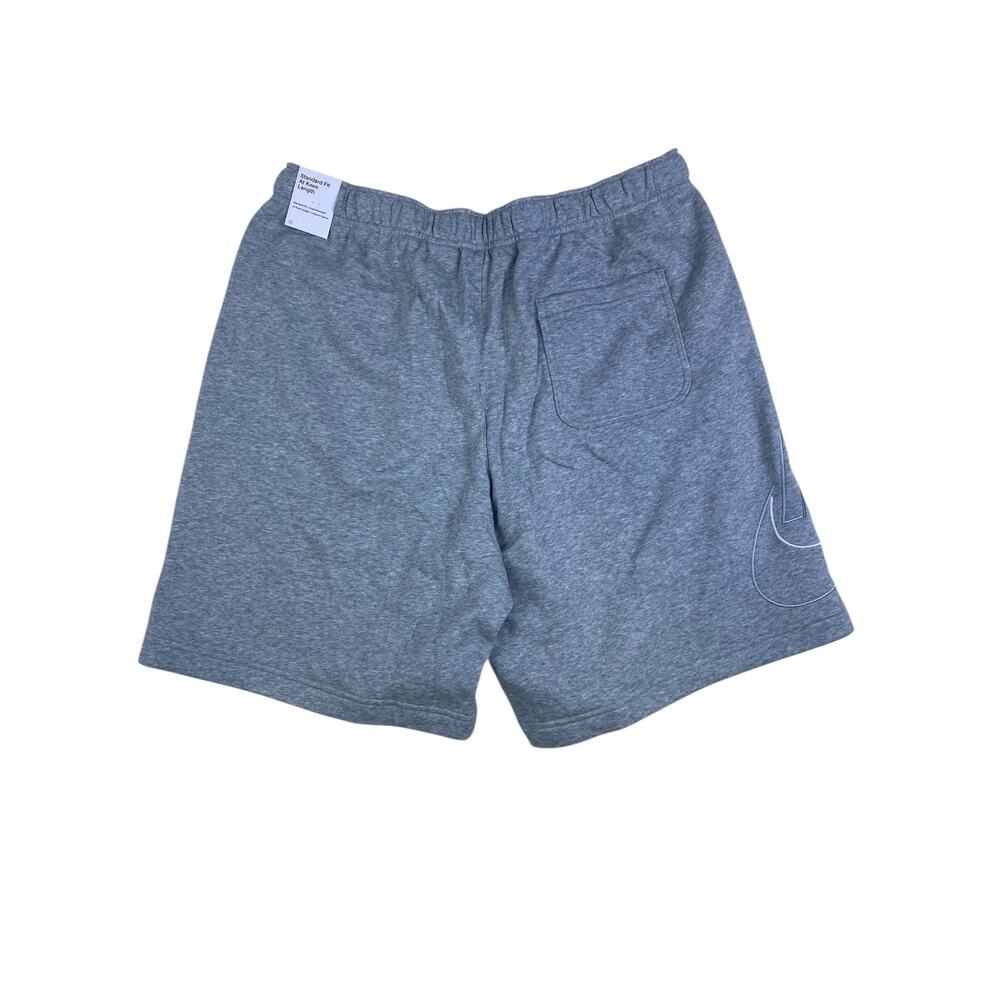 Nike Fleece Shorts | Men’s XXL | Heather Gray Lounge & Gym Shorts | Soft Cotton - Picture 3 of 7